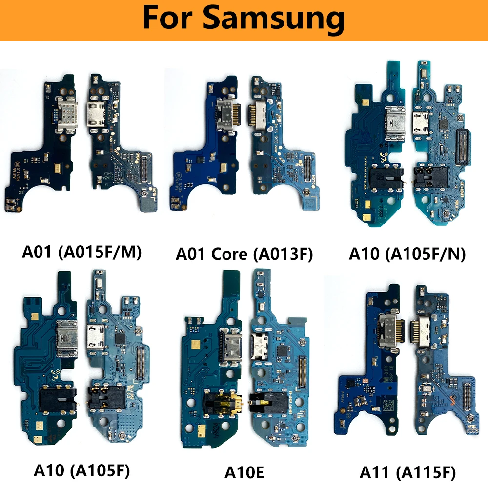 

100% Оригинальный USB-разъем для зарядного устройства для Samsung A01 Core A10 A10E A11 A20 A20E A30 A40 A50 A70 A80 A90