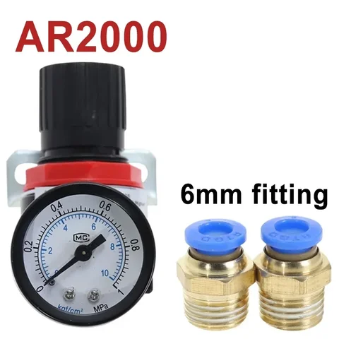 Клапан регулятора давления AR2000 черный