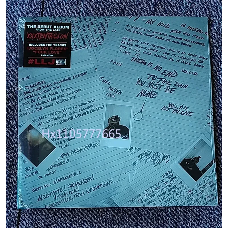 Фото Виниловая пластинка XXXTentacion 17 Black and White Color Glue для XXXTentacion №1