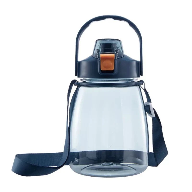 Большая кружка для пудинга Студенческая портативная соломенная Милая бутылка