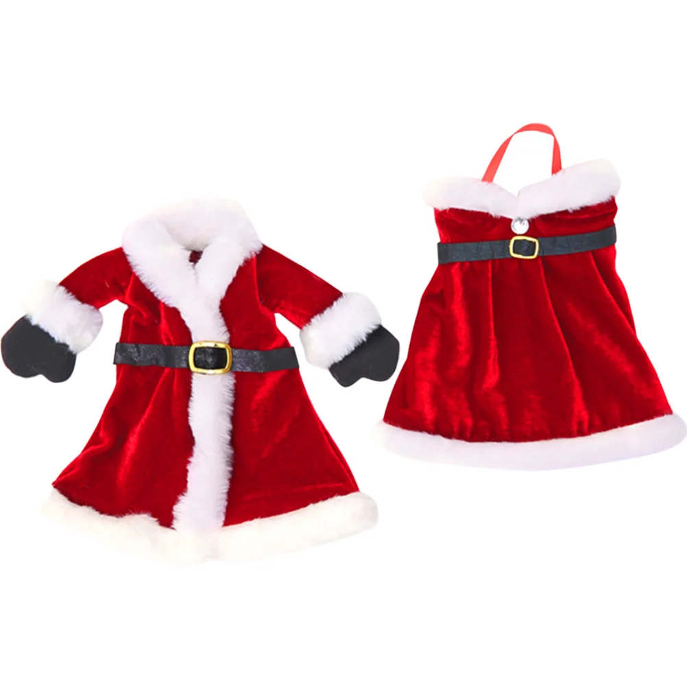 

2Pcs Christmas Bottle Covers Bottle Christmas Party Favors