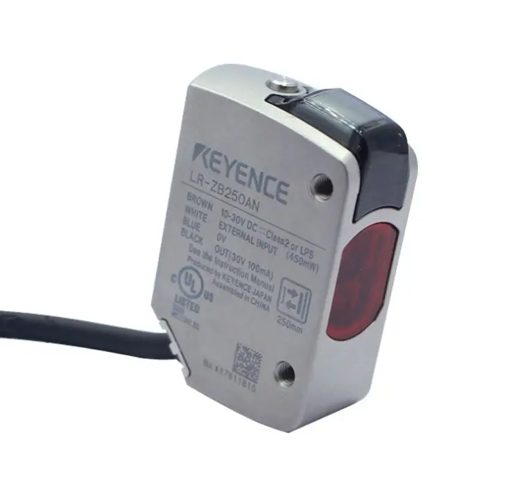 

Keyence LR-ZB250AN amplifier built-in type CMOS laser sensor detection range 35-250mm range set Original and genuine