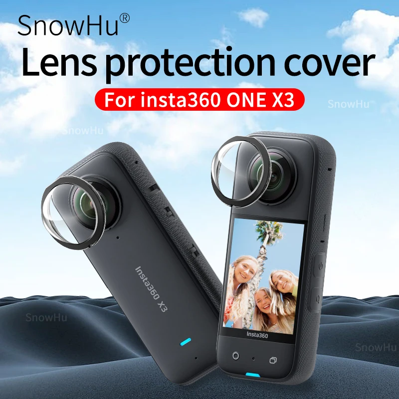 

Lens Guards Protector For Insta360 X3 Anti-scratch HD Protective Shell Case For Insta360 ONE X3 Panoramic Cameras Accessories