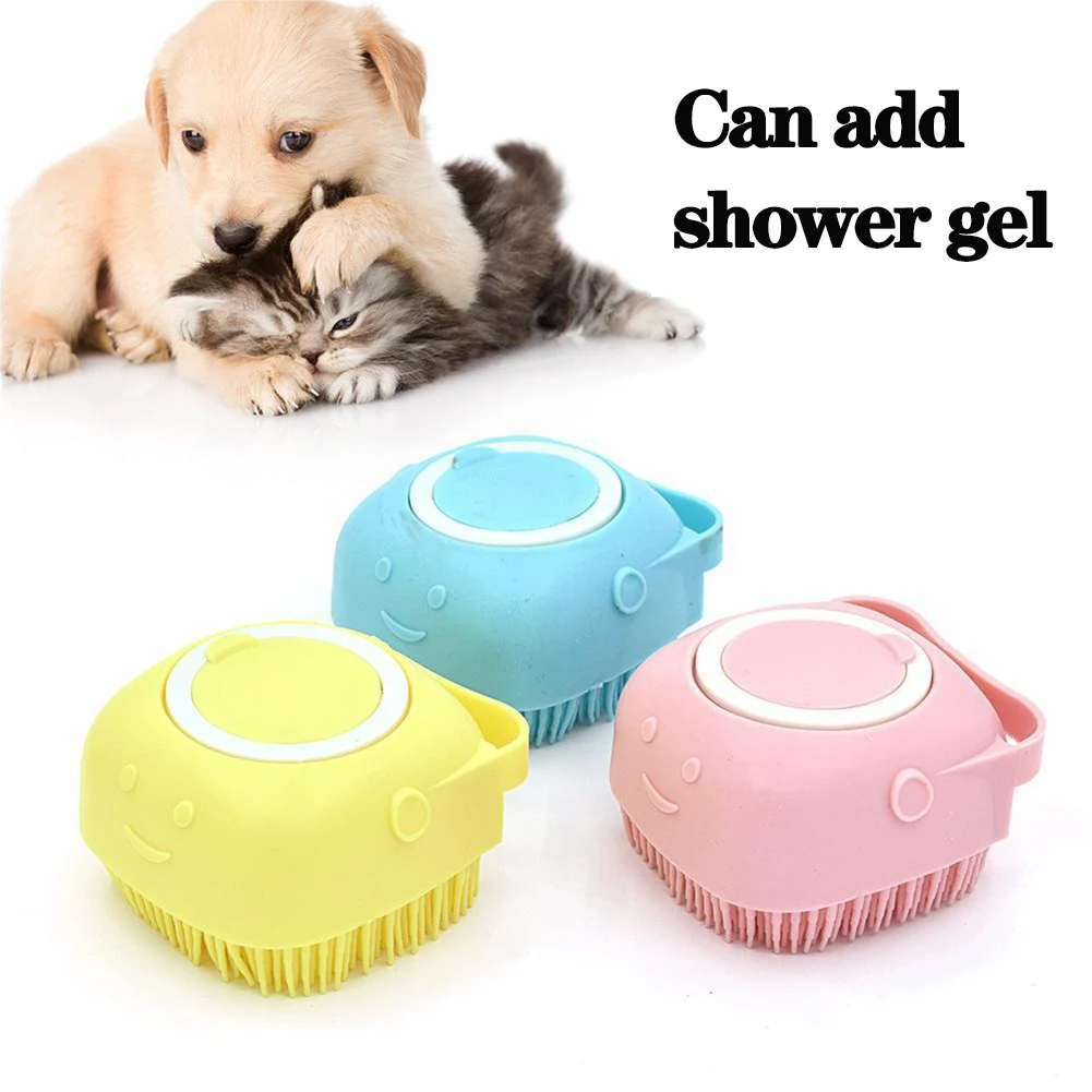 

Handheld Pet Shower Brush Multifunctional Pet Grooming Brush For Baby