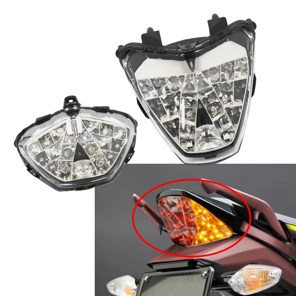 Задний светодиодный сигнал для мотоцикла Встроенный тормозной поворота HONDA CBR