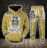 yx girl dragon combo hoodie legging combo outfit yoga skull mom life 3d printed apparel
