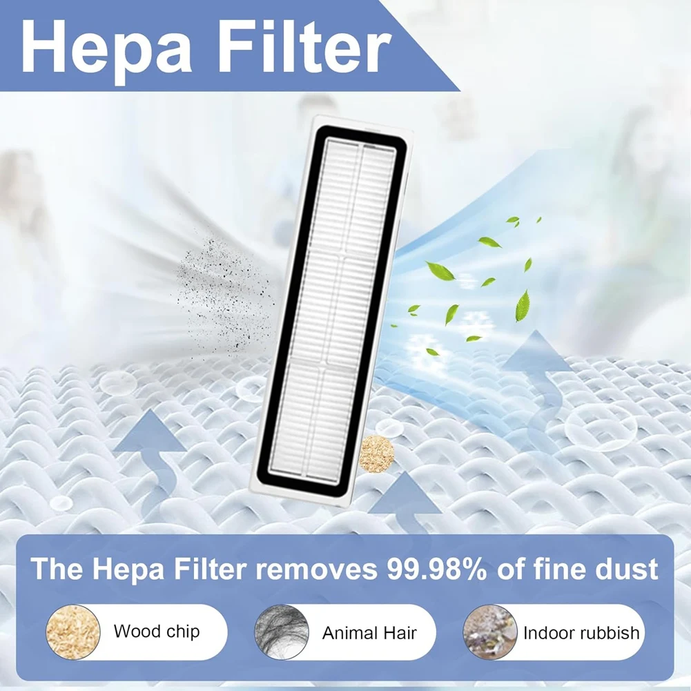 Комплект аксессуаров для робота-пылесоса Dreame D9/D9 Max/L10 Pro роликовые щетки фильтры