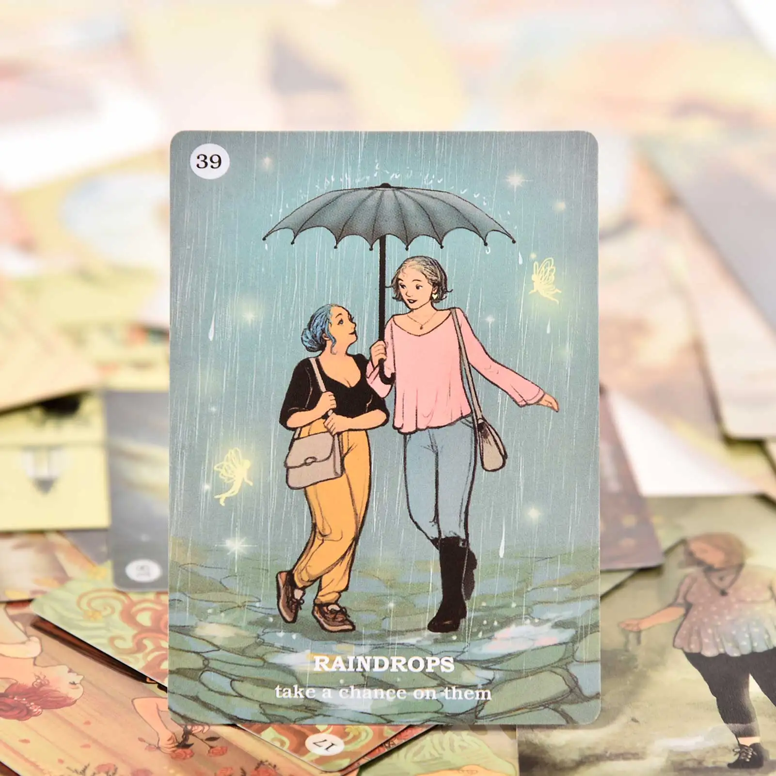 45 карт верьте в свою собственную магическую колоду с изображением оракла таро