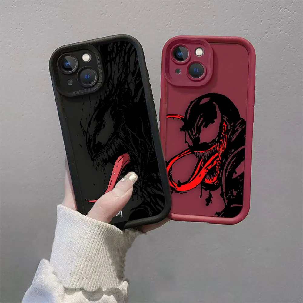 Черный чехол для телефона Marvel Venom Oneplus 11 10R 8T NORD CE 2 3 4 LITE ACE MOTO G9 22 30 Цветной Funda Shell Capa