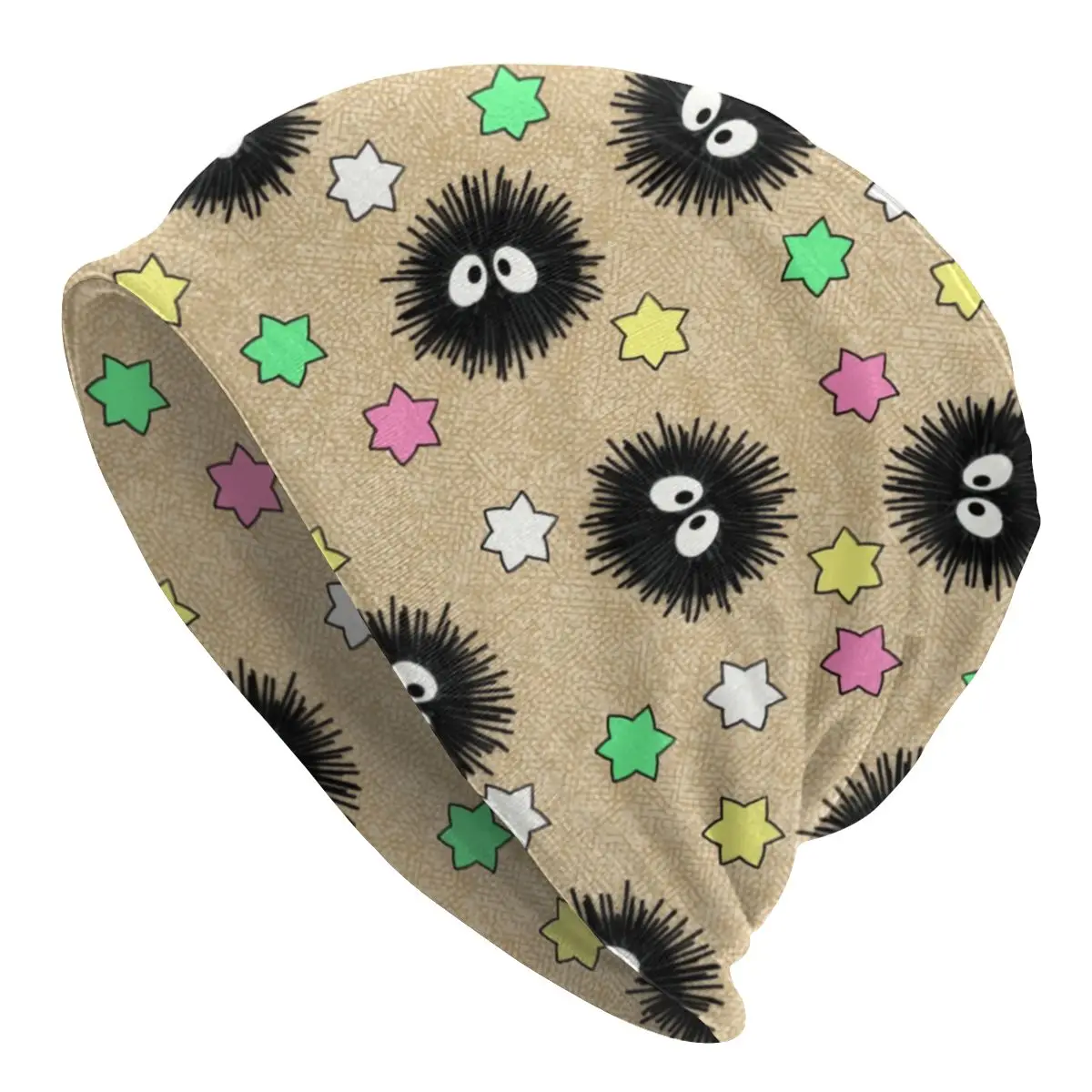 

Вязаная шапка Spirited Away, вязаная шапка Sprite для мужчин и женщин, крутая зимняя теплая шапка унисекс в стиле аниме манга для взрослых, шапки-бини,...