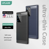 uflaxe original soft silicone case for samsung galaxy note 20 ultra 5g back cover ultra thin shockproof casing