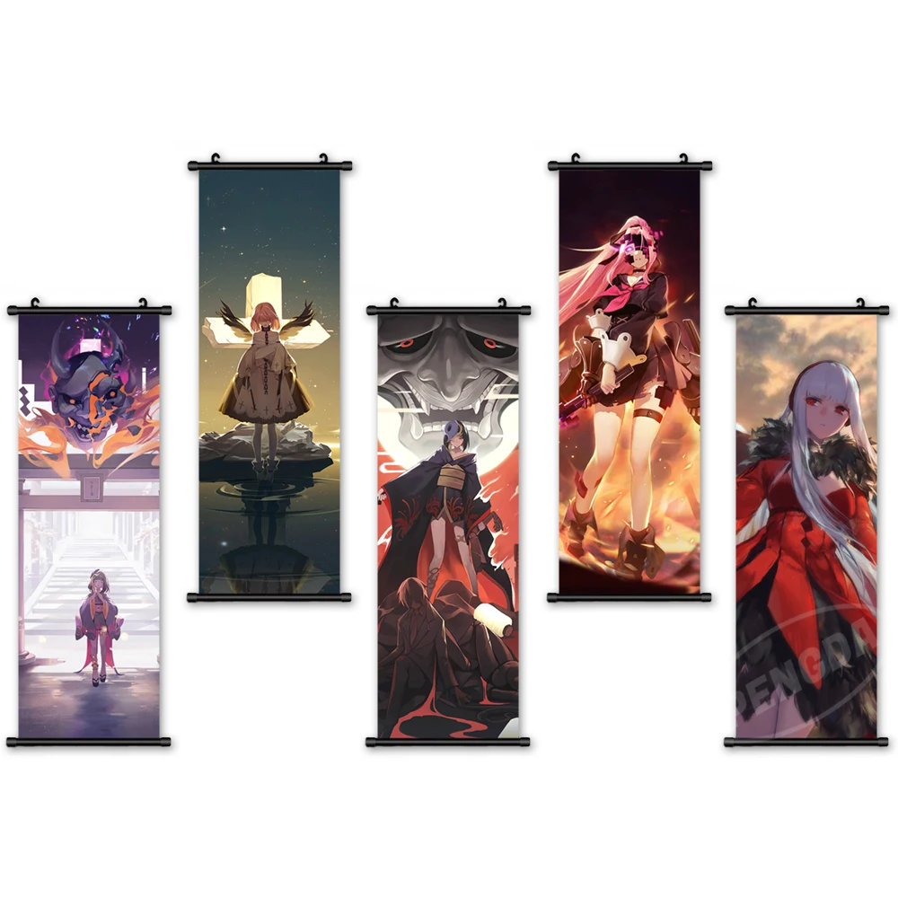 

Forever Seven Days Home Decoration Wall Artwork Character Painting Plastic Hanging Scrolls Modern Canvas Print Picture Poster
