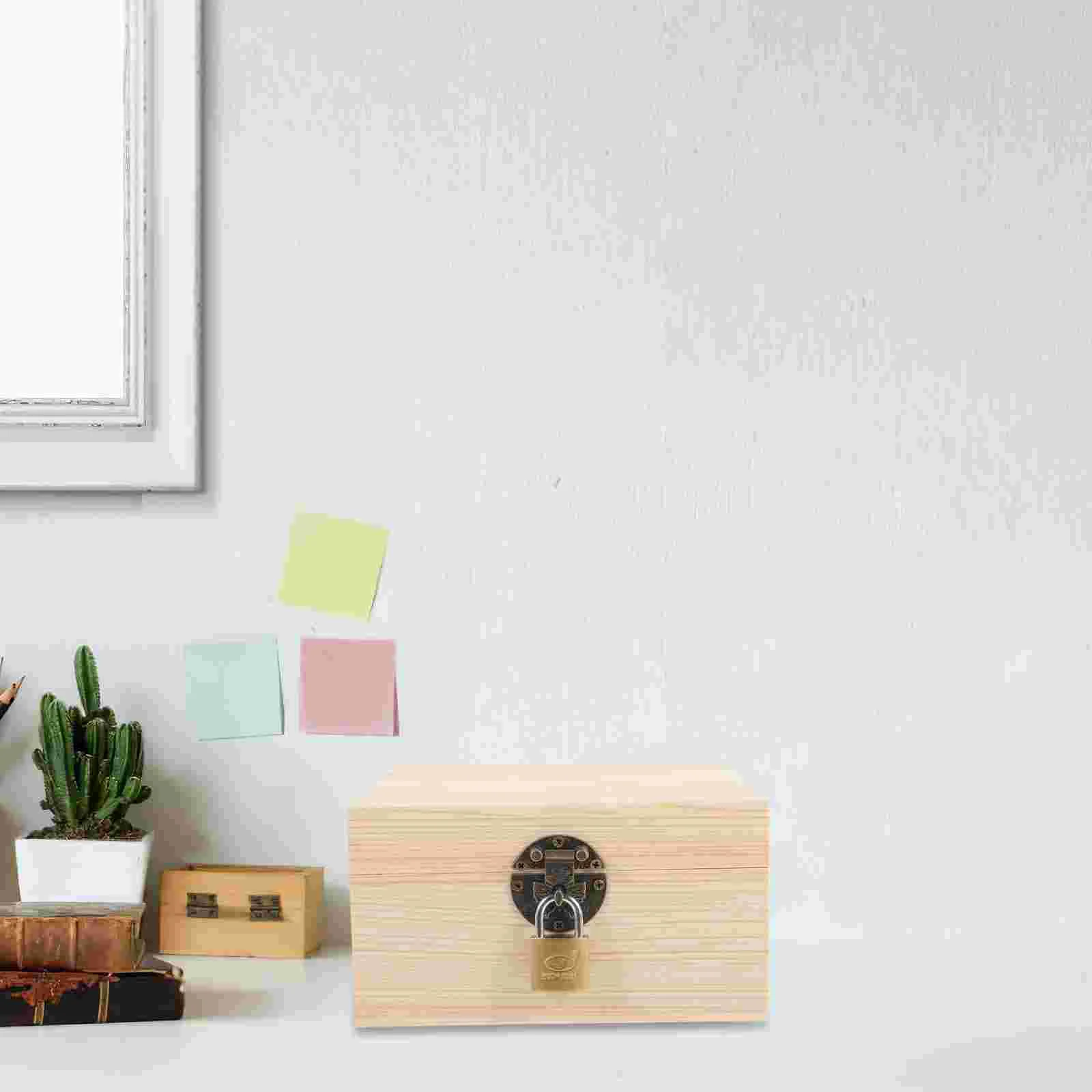 

Wood Jewelry Display Wooden Jewellery Organizer Women Thing Iron Storage Student Case Earring Holder