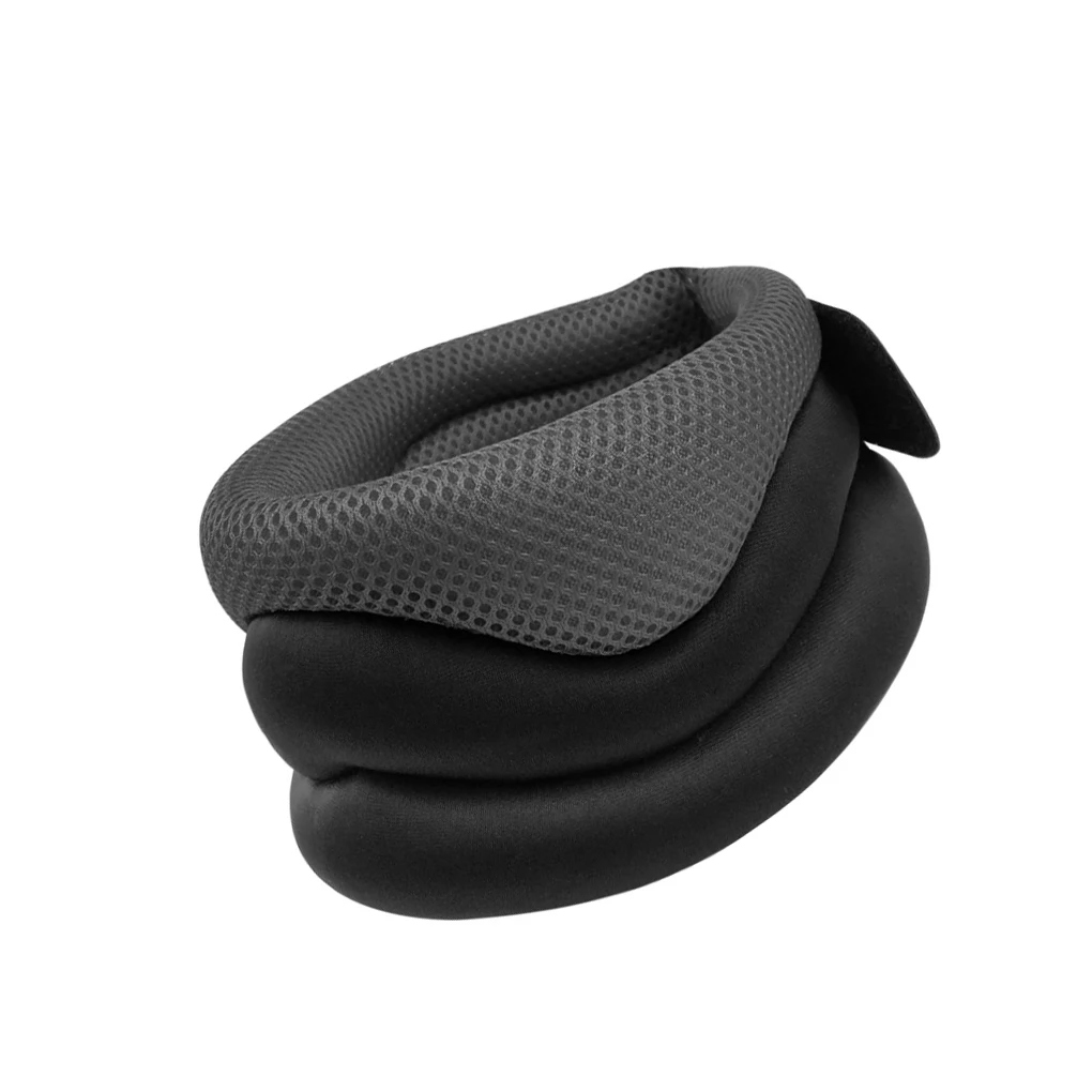 

Neck Support Cloth Comfortable Lightweight Posture Corrector Adjustable Care Massage Braces Supports Travel Airplane