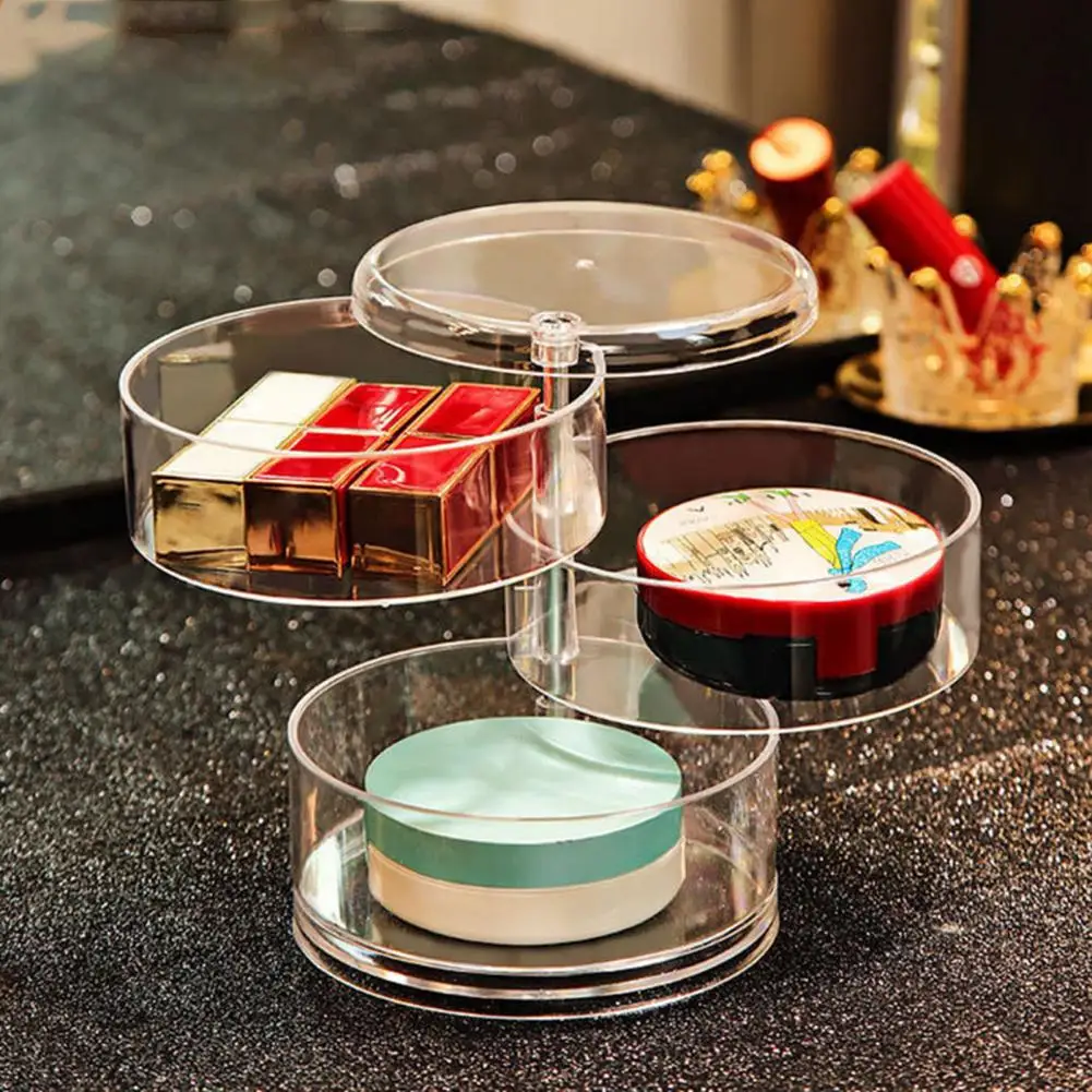 

Earring Box Large Capacity Jewelry Organizer Waterproof 3/4/5 Layers Beauty Supplies Bracelets Storage Case Keep Neat