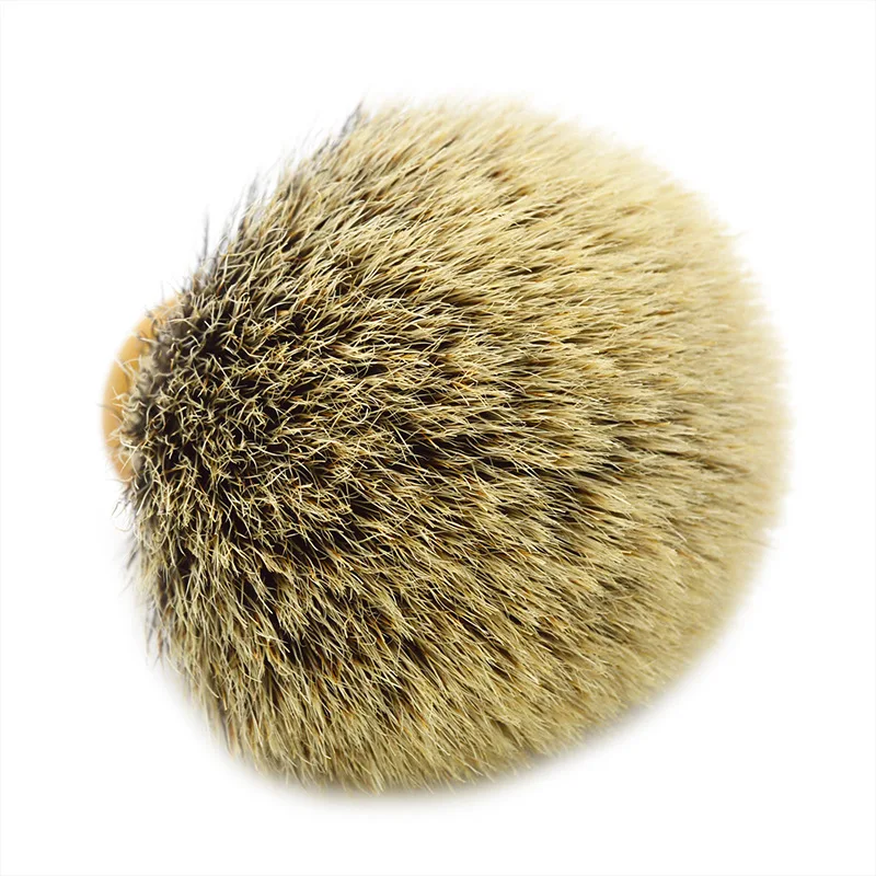 

1 Pc Silver Tip Fiber Shaving Brush Finest Beard Brush Men Shaving Brush Head Knot Beard Cleaning tools Salon Hair Shaving Brush