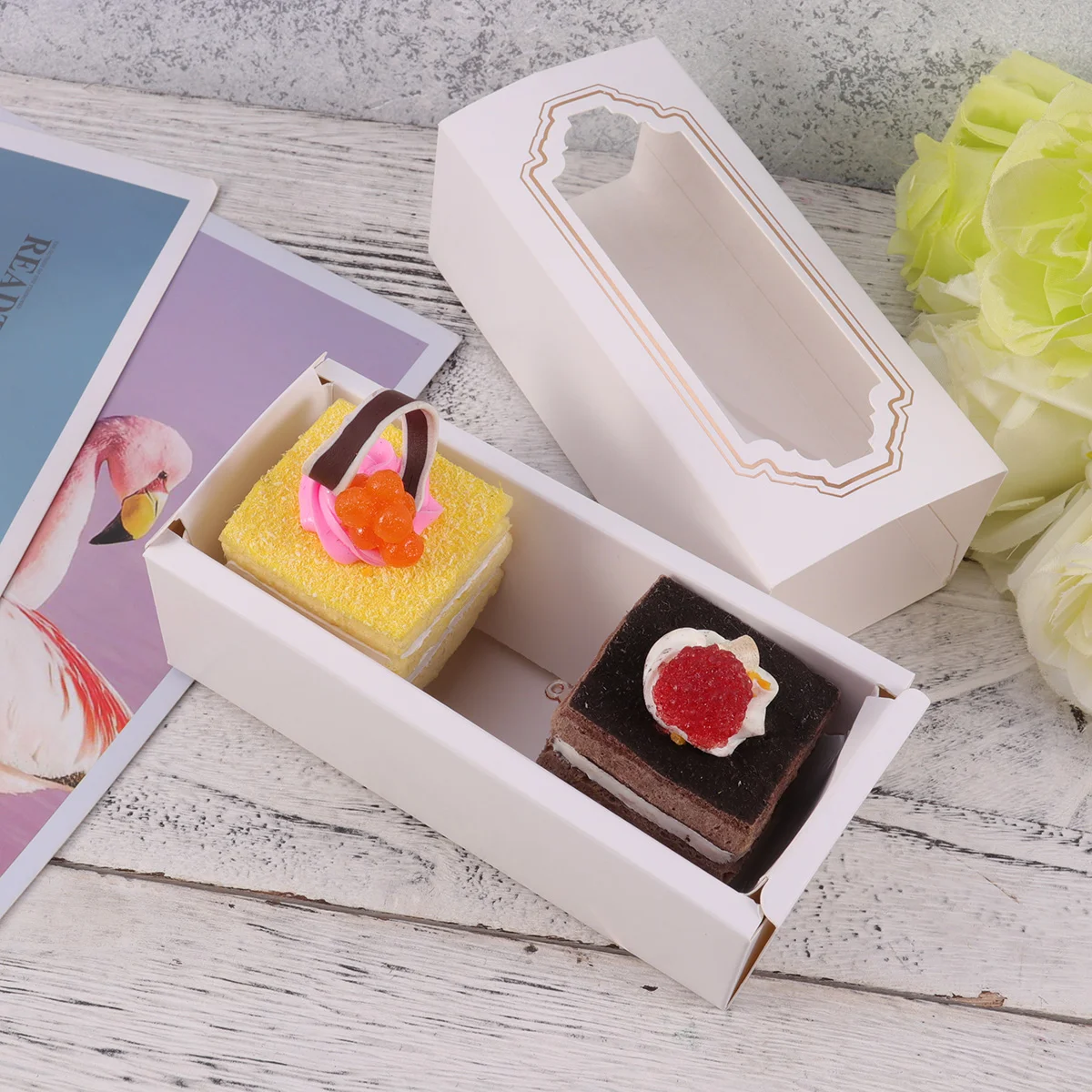 

Box Boxes Macaron Container Packing Cake Cupcake Bakery Paperboard Paper Candy Shower Baby Cases Packaging Backing Chocolate