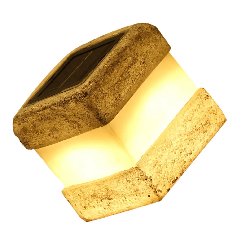 

Creative Square Lamp Housewarming Plastic Square Domestic Garden Solar Light