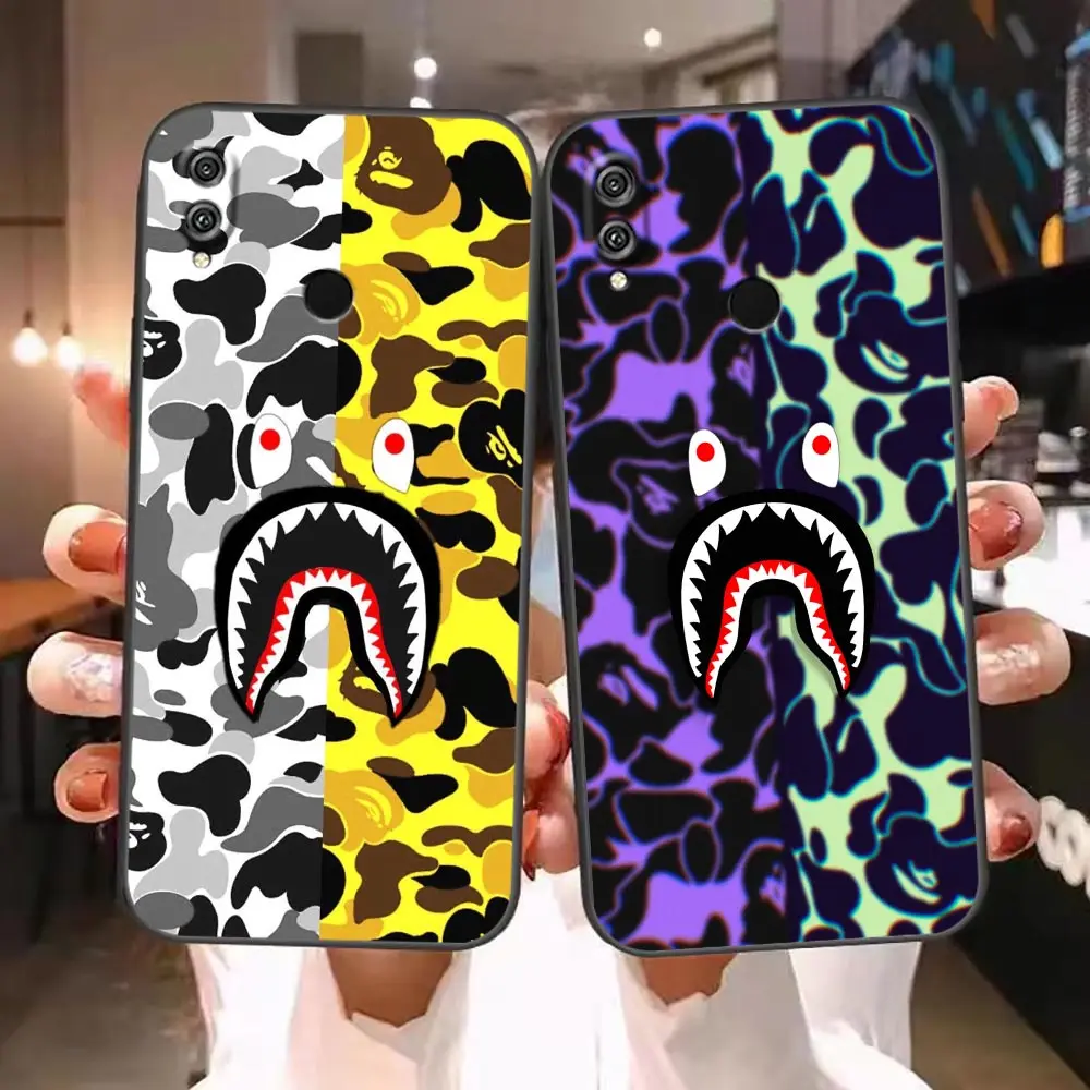 Case For HUAWEI Honor 9X 9 8 8X Max 80 70 60 50 30 20 10 10I NOTE 10 Lite Pro Case Funda Coque Shell Capa Ritch A-Bath-B-BAPE