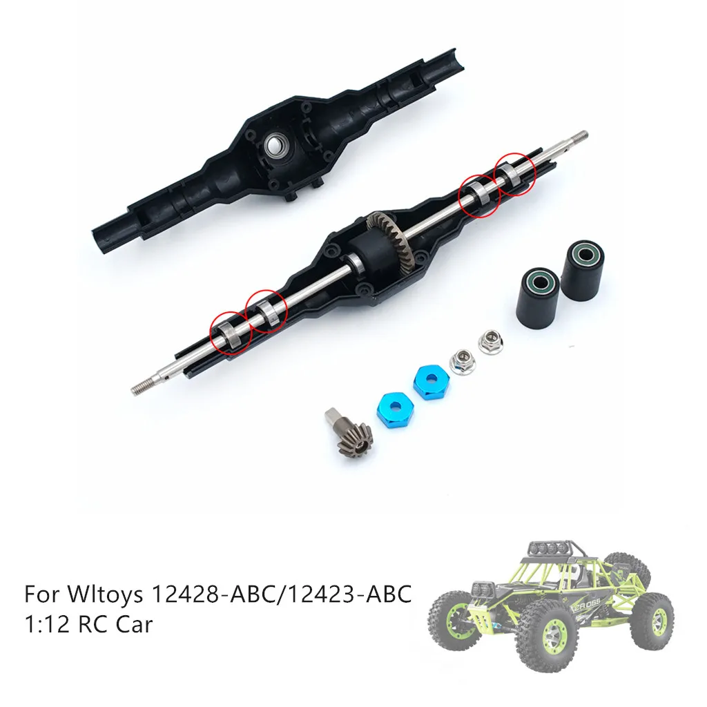 

Vector 1/43 Transmission 12428-ABC/12423-ABC Upgrade For Wltoys Rear Metal Car Box Gearbox Car Car Models for Kids Ages 8-12