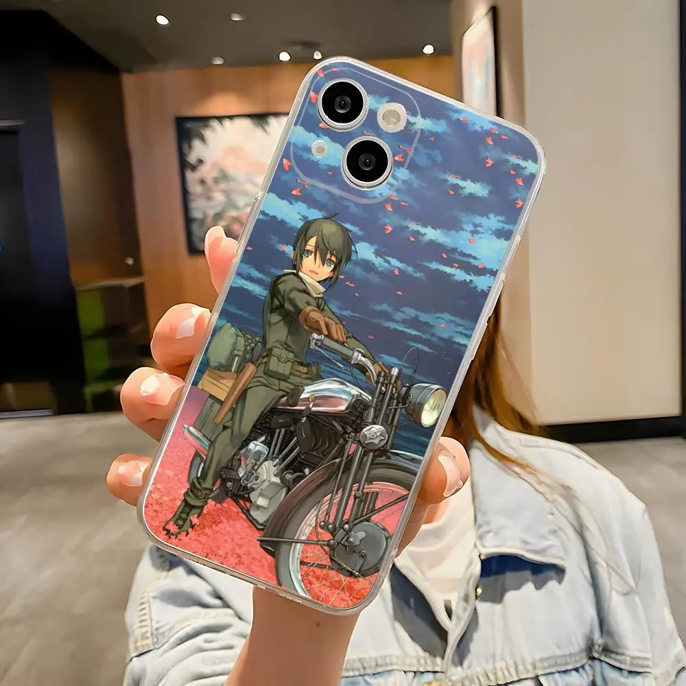 Фото Аниме чехол для телефона K-Kinos J-JourneyS для iPhone 17 Air 16 E 15 14 13 12 Mini 11 Pro Max, противоударный, прозрачный. №2