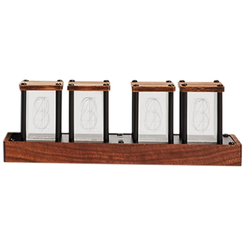 Цифровые настольные часы электронные светодиодные светящиеся ретро календарь