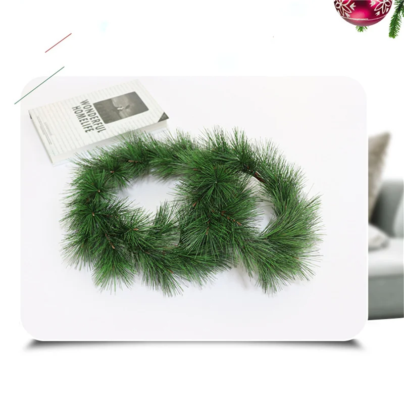 

Искусственные растения, игла из сосны, пластиковые украшения для рождественской елки для дома, скрапбукинг, Рождественские декоративные цв...