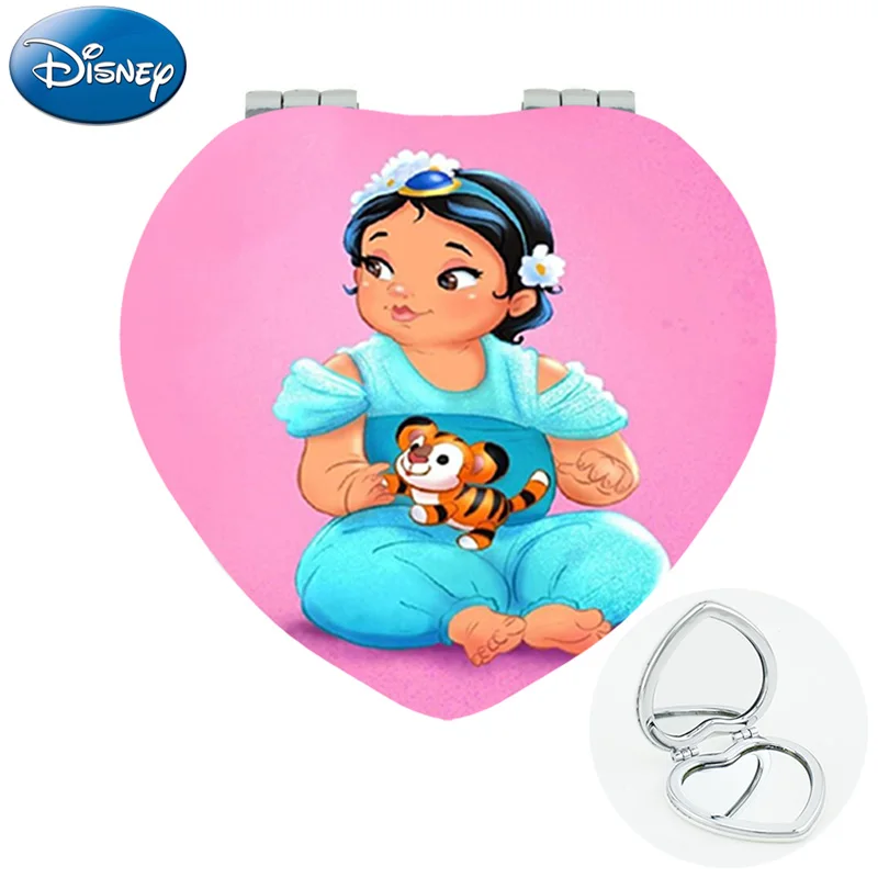 Фото Милые карманные зеркала Принцессы Disney, Белоснежка, Аврора, Ариэль, Алиса, жасмин, София, Тиана, Рапунцель, карманное зеркало, подарок для дево... №2
