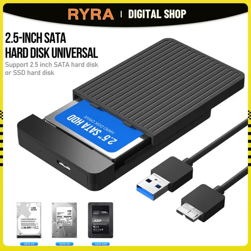 

RYRA SATA To USB3.0 Adapter Type C To SATA Cable 6Gbps High Speed Data Transmission For 2.5 Inch HDD SSD Hard Drive SATA Adapter
