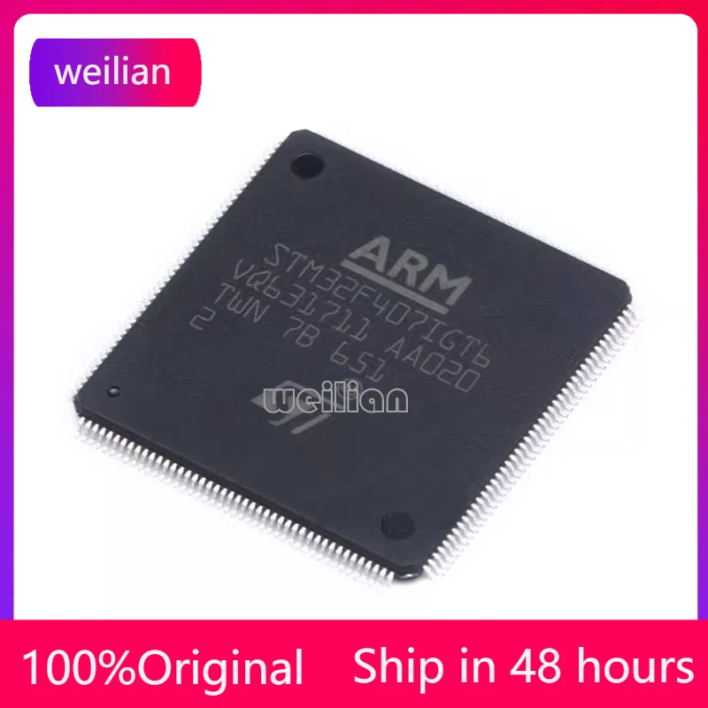 

100% Original STM32F407IGT6 New original microcontroller LQFP-176 32-bit microcontroller MCU chip