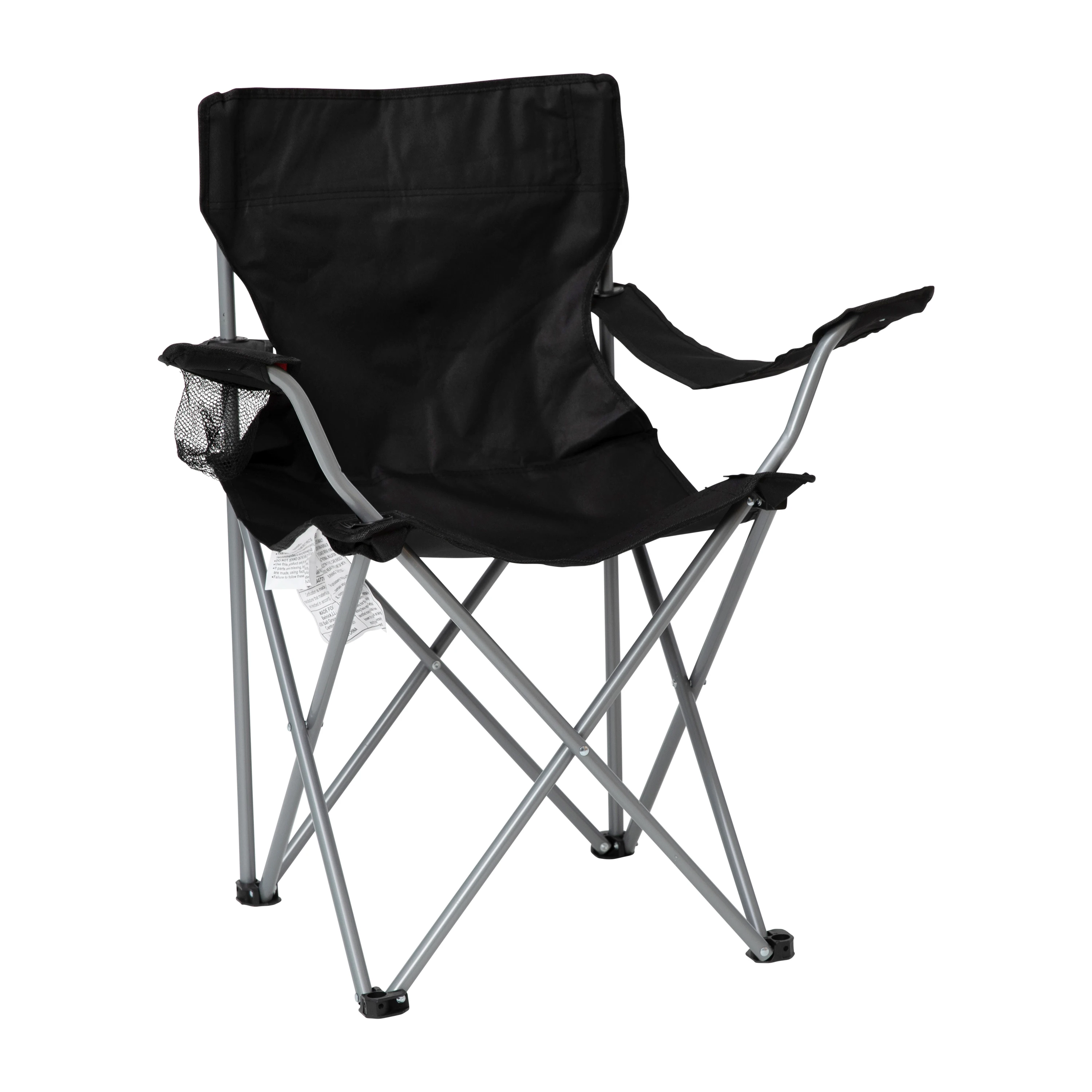 

Steel Camping Chair, Black