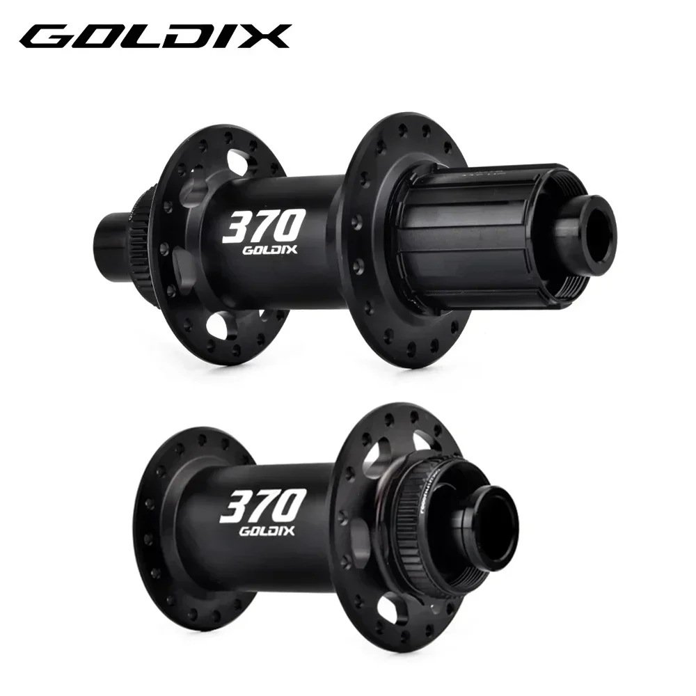 Ступица колеса GOLDIX GDR370 для шоссейного велосипеда из алюминиевого сплава с