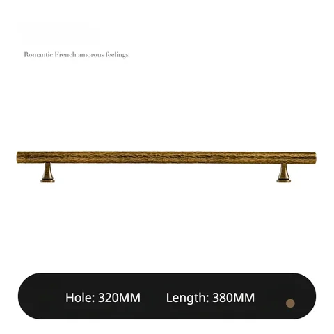 Ручки для шкафов TinyHob скандинавские бронзовые из латуни