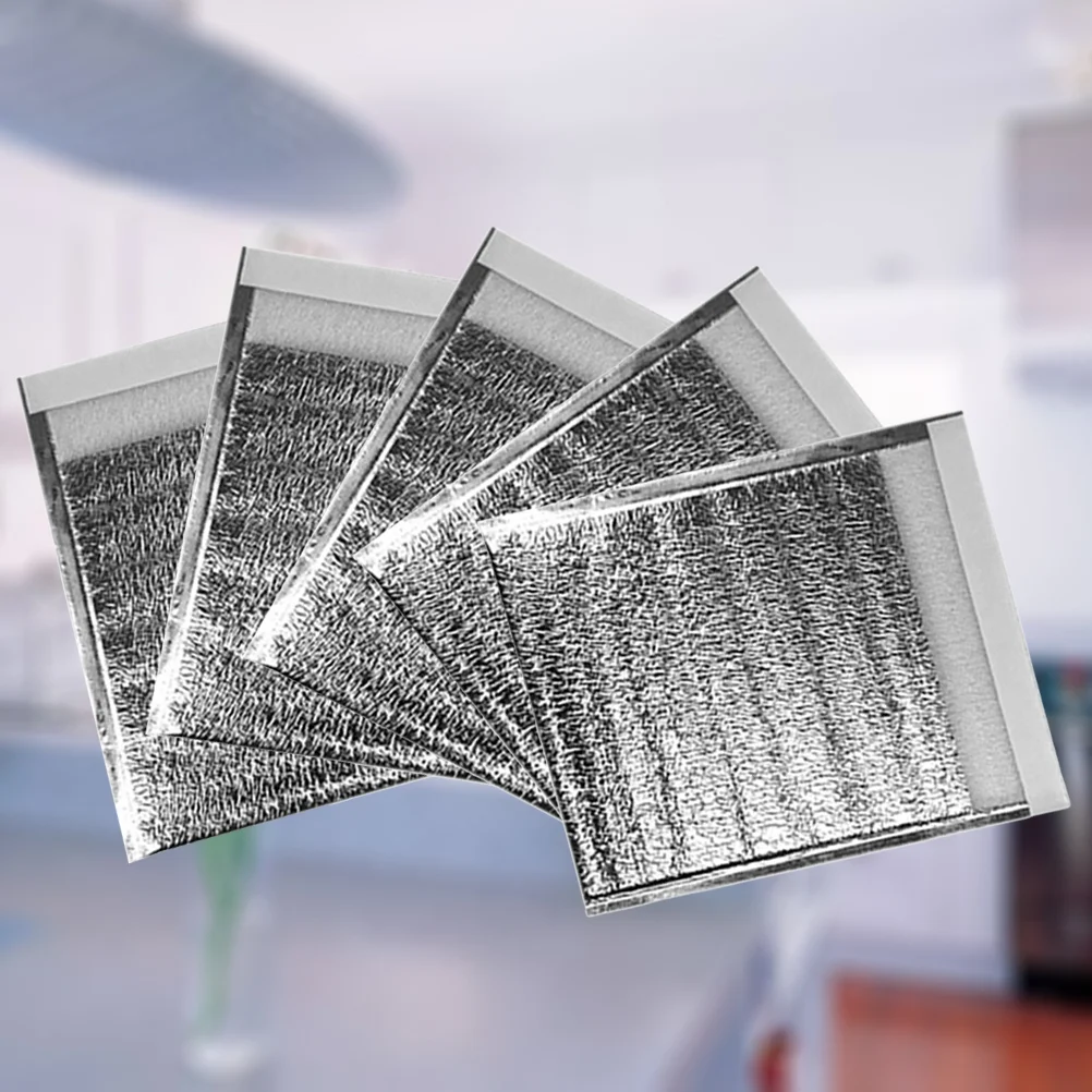 

10 алюминиевых сэндвич-сумок, многоразовый мешок для обеда и бенто, термозакуска, самоклеящаяся продукция для пикника и холодного хранения