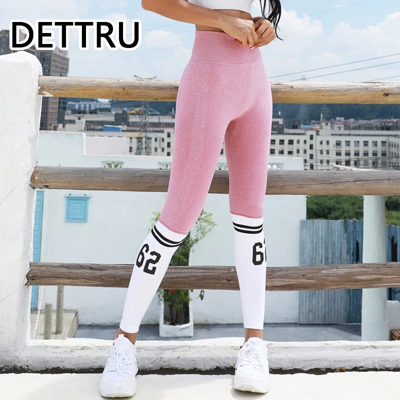 

Женские штаны для йоги, спортивная одежда с высокой талией, женские спортивные брюки для фитнеса с приподнятием бедер, модные повседневные