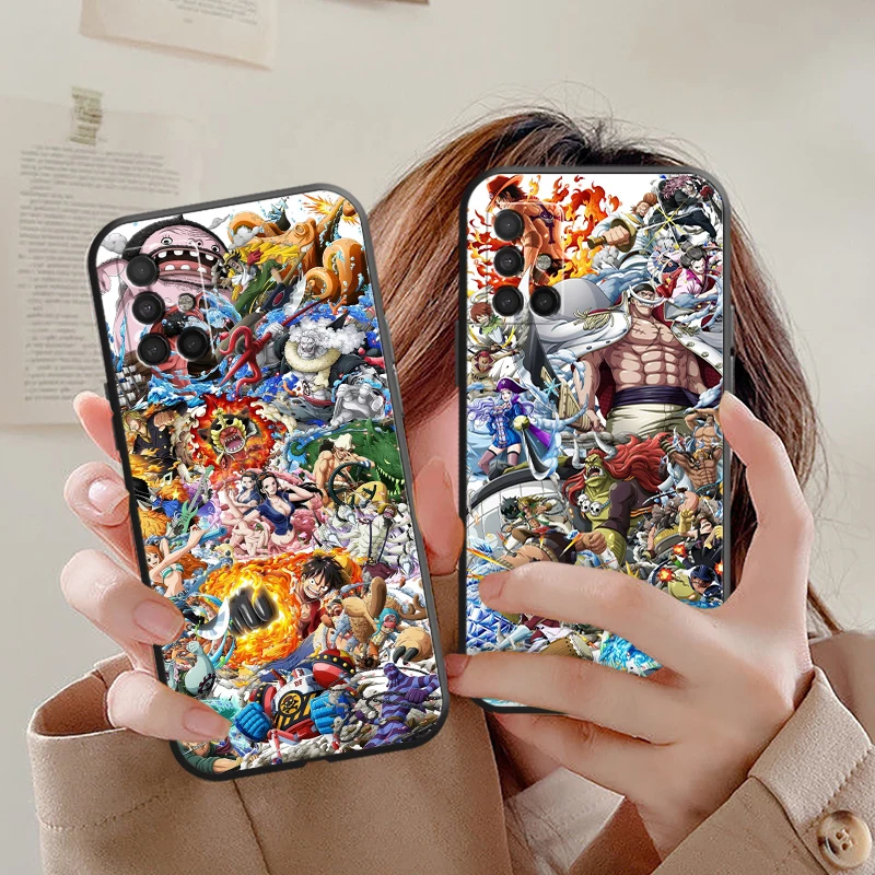 

One Piece Phone Cases For Samsung S20 S21 FE Plus Ultra S20 Lite Original Coque ShockProof TPU Soft Unisex Smartphone