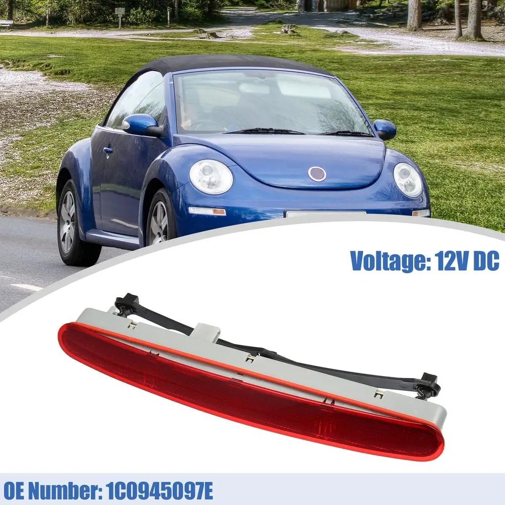 

Car Led Third Stop Brake Light High Mount Lamp Rear Warning Signal Light 1c0945097e Replacement Parts
