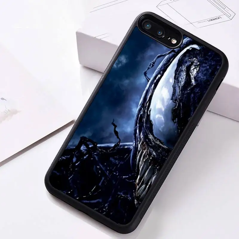 

Marvel Venom Phone Case Rubber For iphone 12 11 Pro Max Mini XS Max 8 7 6 6S Plus X 5S SE 2020 XR cover