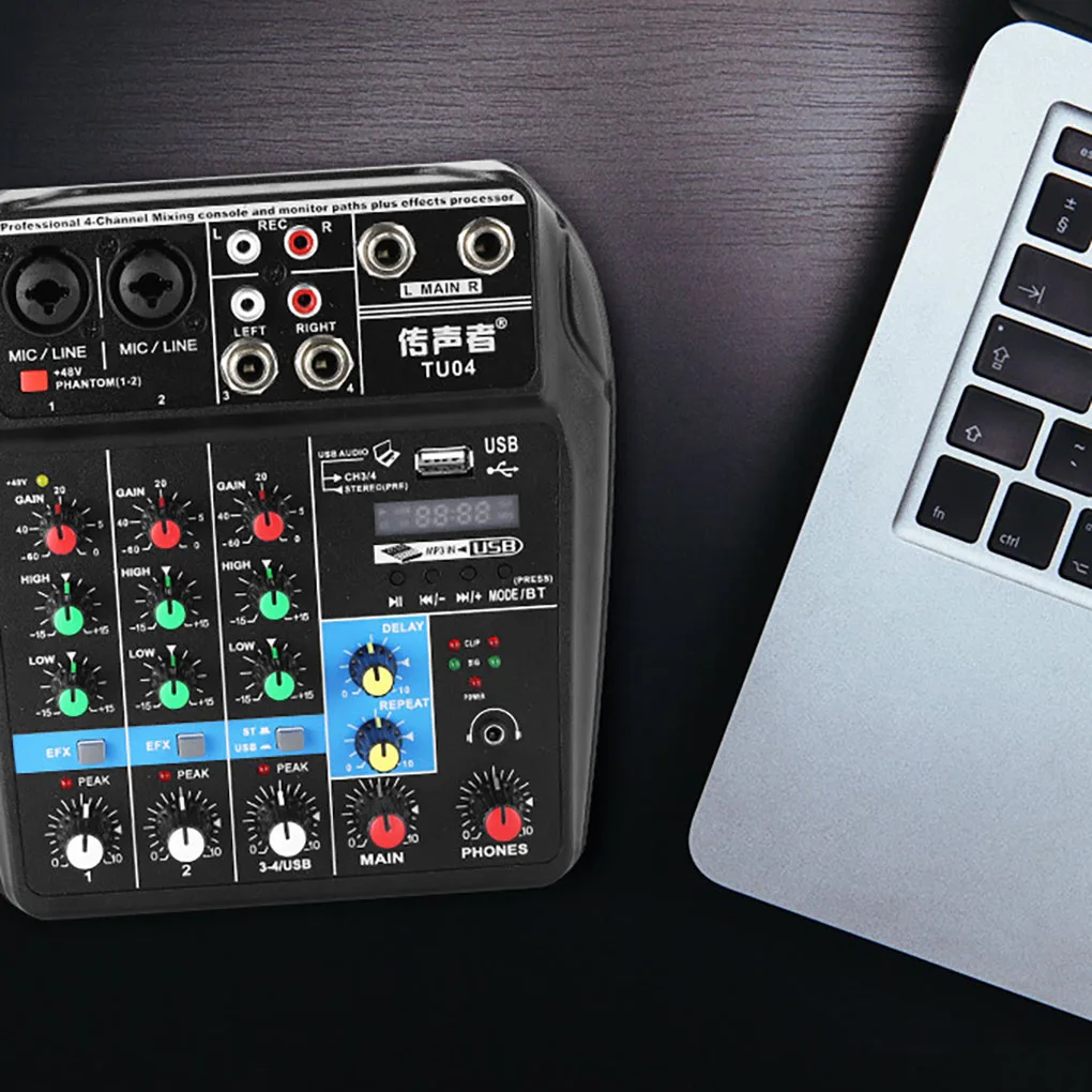 

Professional Playback Sound Mixing Console Bluetooth-compatible Mixer