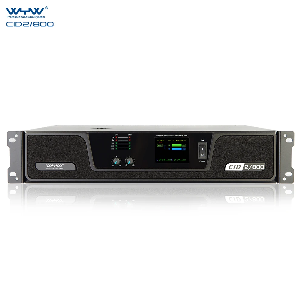 

CID2-800 800-watt ClassH Bridge Mode Audio Power Amplifier With LED Display