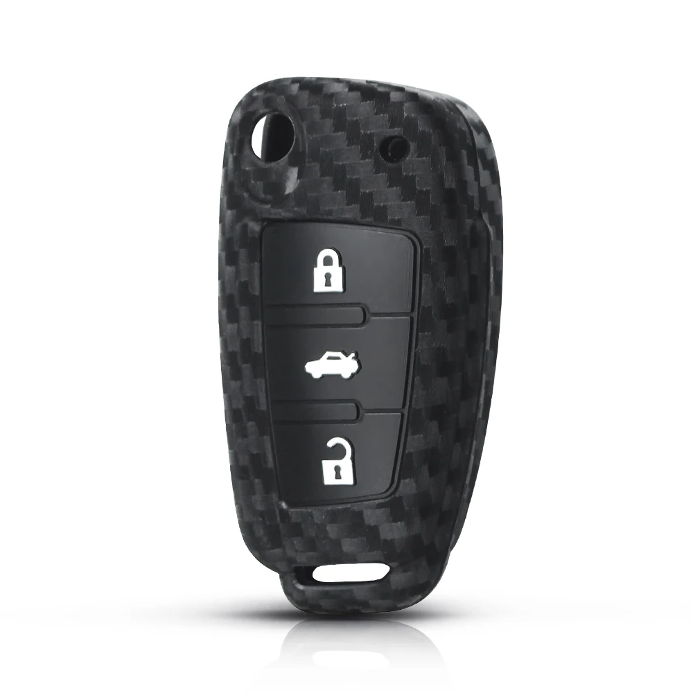 

Запасной чехол KEYYOU для автомобильного ключа, чехол для Audi TT, Q3, A8, A6, c5, c6, A4, b6, b7, A3, 3 кнопки, HU66, без надписей