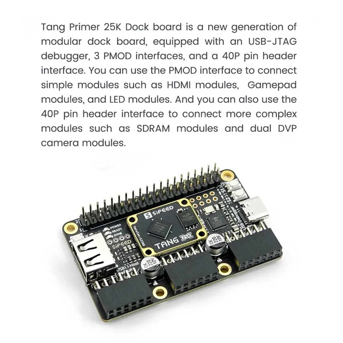 Tang Primer 25K GOWIN GW5A RISCV FPGA Макетная плата PMOD SDRAM