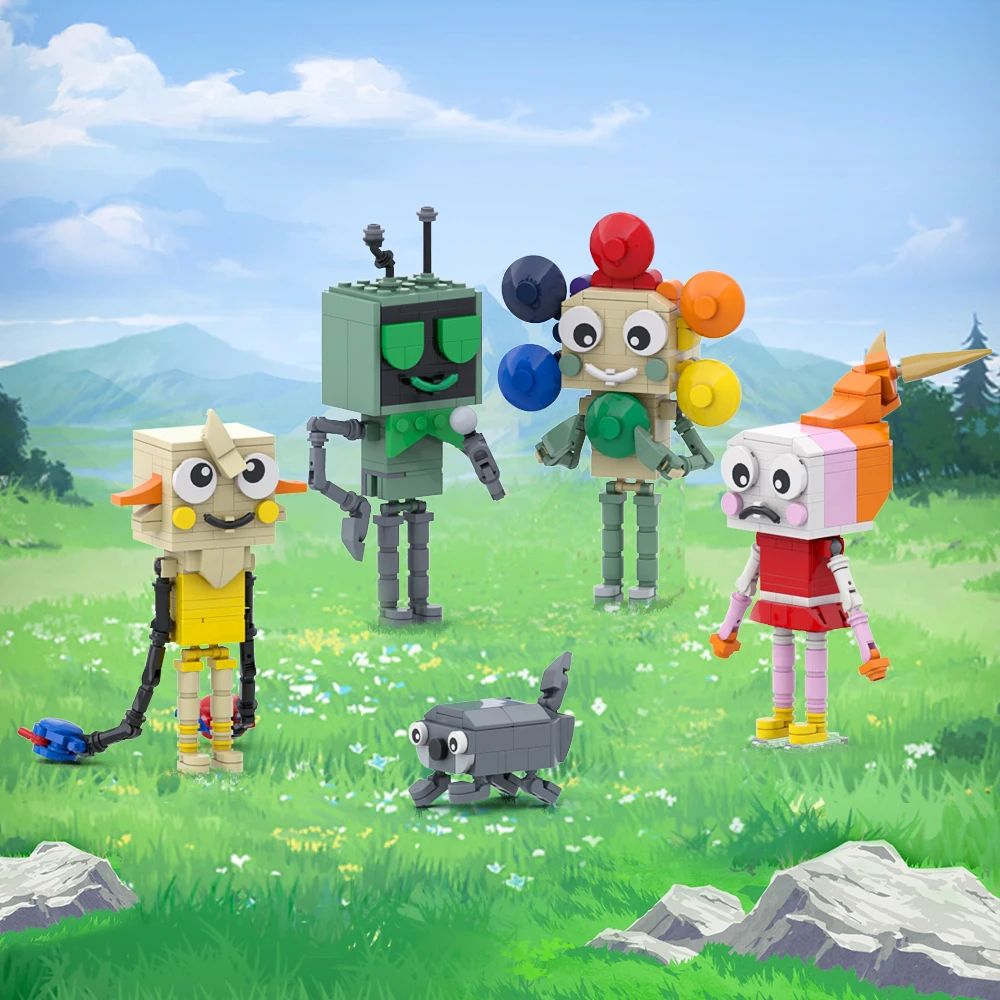 Набор для сборки BuildMOC Dandy World с дондфелем торговлею хорошей галькой моделью