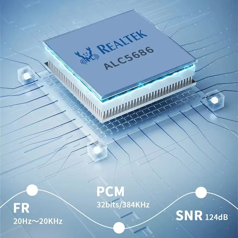 JCALLY JA56 ALC5686 Type-c до 3 5 мм Hi-Fi аудиоадаптер ЦАП для iPhone 15 Android 384 кГц/32 бит