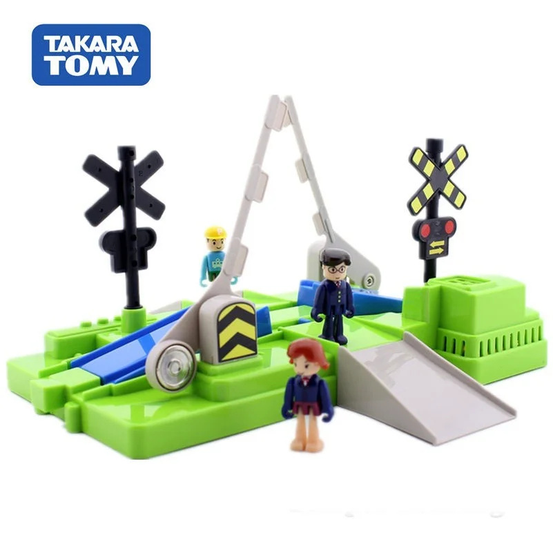 Набор моделей поезда Takara Tomy Plarail набор аксессуаров для пересечения железной