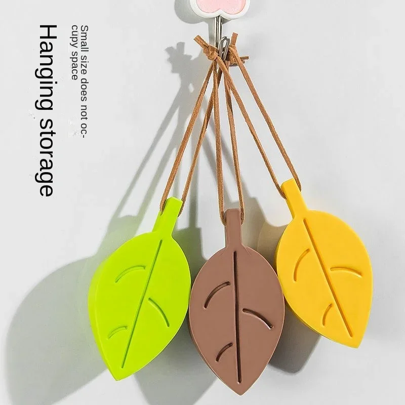 1 шт. милый мультяшный стиль листьев дверной стопор силиконовый безопасный для