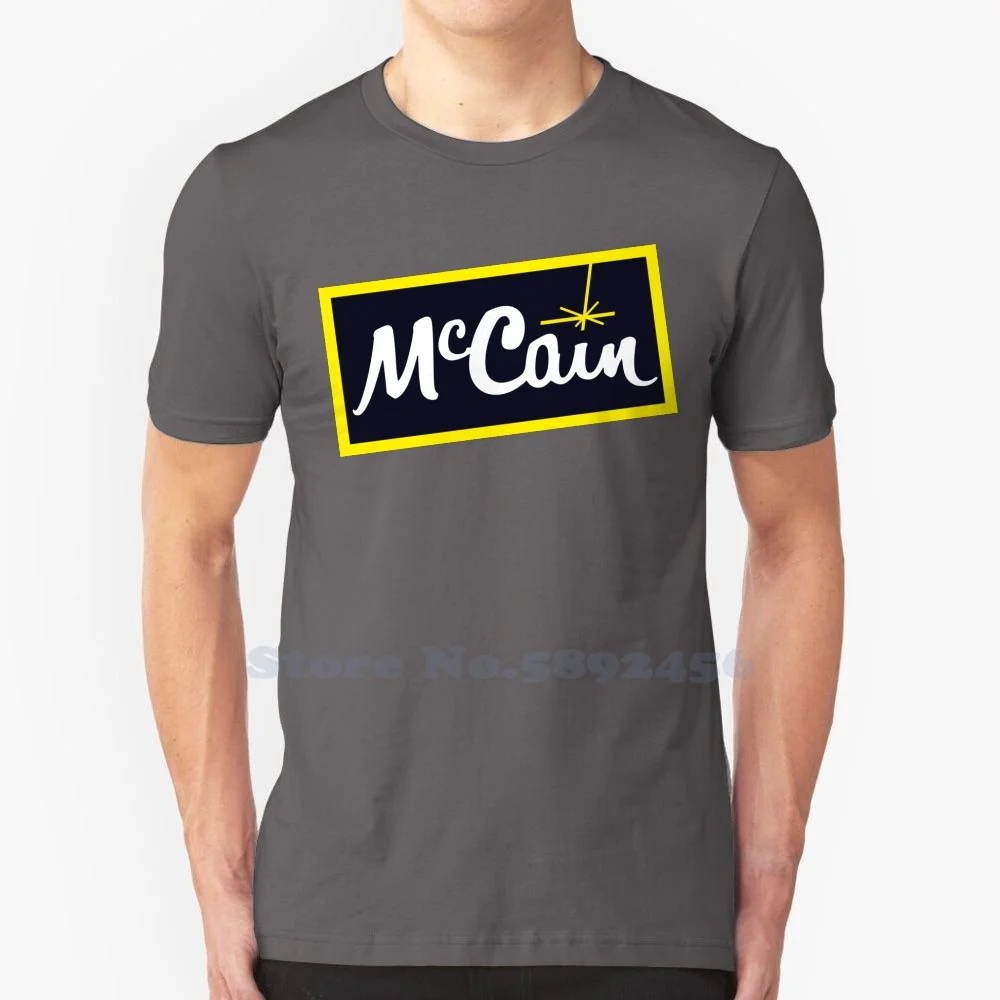 

McCain Logo Casual T Shirt Top Quality Graphic 100% Cotton Tees
