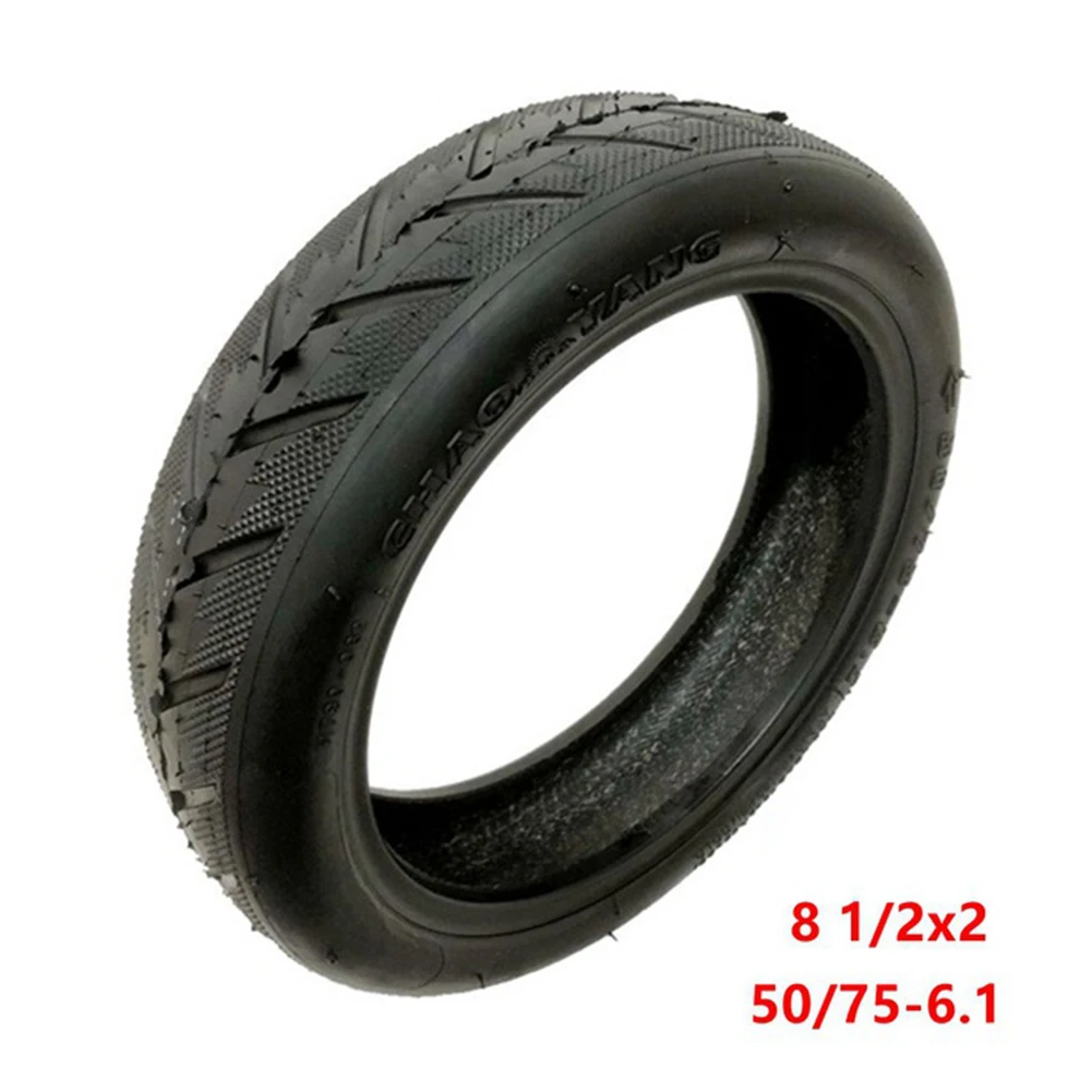 

8.5 Inch Electric Scooter Inflatable Tires 50/75-6.1 Rubber Durable Scooter Tire Explosion-Proof Tubeless Tires for Xiaomi M365