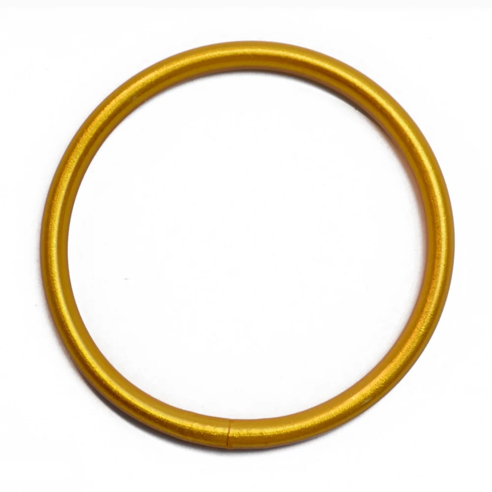 Блестящий Золотой буддийский браслет для девушек красивый Будды силиконовый