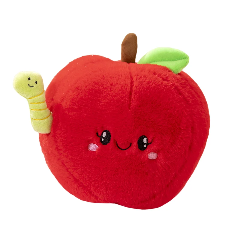 

Cute Fruits Stuffed Toy Hugging Plush Pillow Kawaii Cartoon Fruit Cuddle Plushies Doll Gift for Baby Girls Birthday Home Sofa